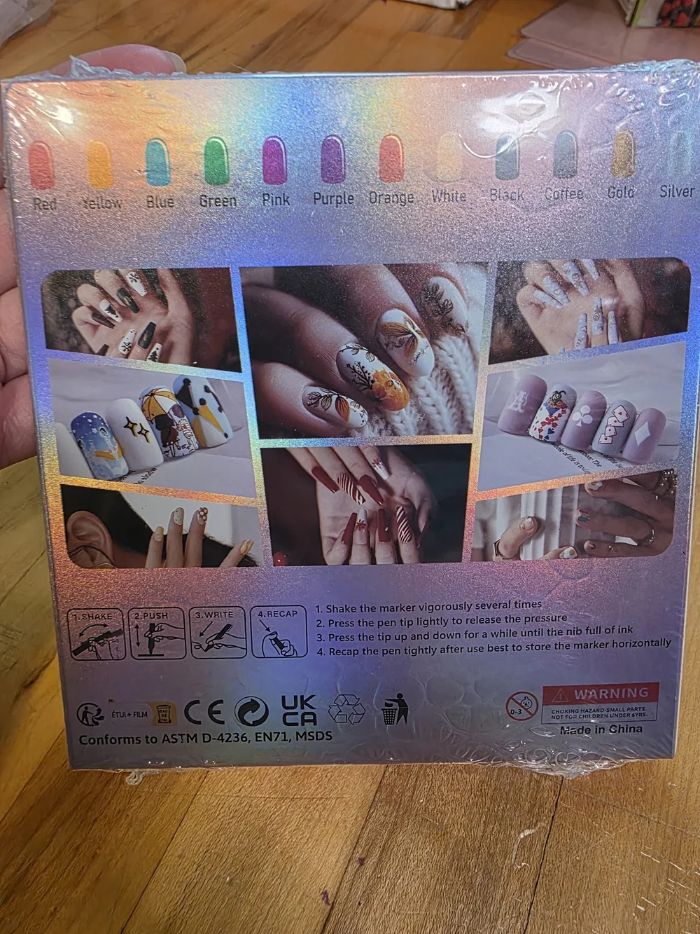 Nail Art Marker Set - 2 Packs